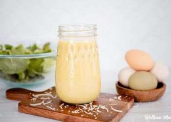 Einfachste 5 Minuten hohe Protein Caesar -Dressing