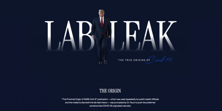 Das Weiße Haus setzt “Labor -Leck” -Seite auf Covid Origins: Aufnahmen
