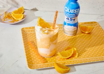 Quest Orange Creamsicle Protein Smoothie