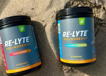 Zum Schluss ein natürliches Getränk vor dem Coaching!