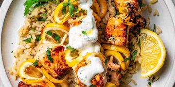 Lachs Kabobs | Schwächung