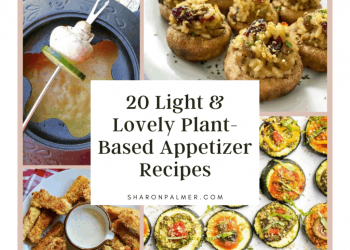 20 Rezepte für leichte und schöne pflanzenbasierte Vorspeise