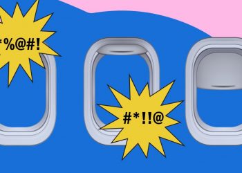 Was soll man sagen, wenn jemand in einem Flugzeug unhöflich ist