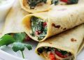 Spinat Feta Wrap Rezept (einfache Mahlzeitenzubereitung!)
