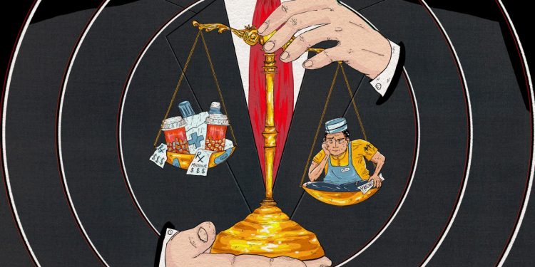 Um zu arbeiten, braucht er seine Medizin und sein Medicaid, so dass er nicht all sein Einkommen enthüllt: Schüsse