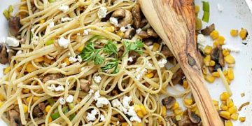 Pasta mit Lauch und Pilz | Schwächung