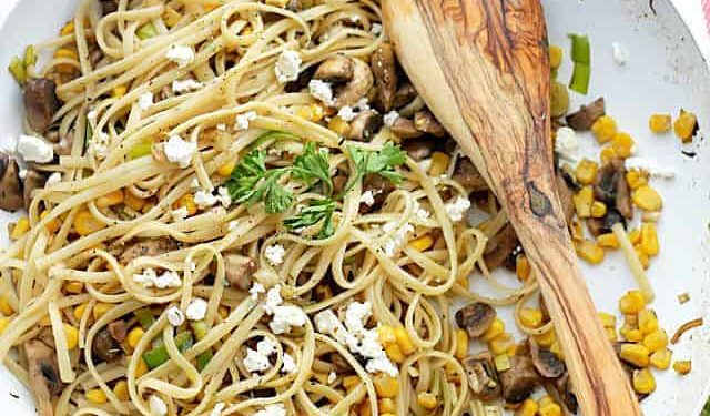 Pasta mit Lauch und Pilz | Schwächung