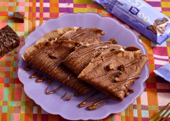 Quest -Überladungs ​​-Schokoladenexplosion Crepes Rezept