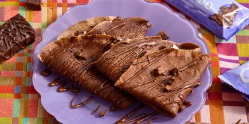 Quest -Überladungs ​​-Schokoladenexplosion Crepes Rezept