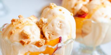 Peach Kefir -Eis | Kara Lydon