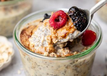 Protein über Nacht Hafer (Basisrezept)