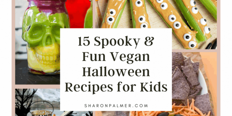 15 gruselige und lustige vegane Halloween-Rezepte für Kinder