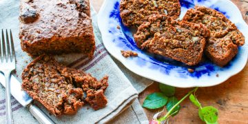 Einfaches veganes Süßkartoffelbrot