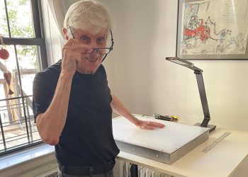 Der Karikaturist Stan Mack hält das Abenteuer am Laufen