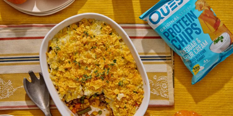 Rezept für Quest Shepherd's Pie mit hohem Proteingehalt