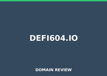 defi604.io 2025 Overview – Legitimitätsprüfung