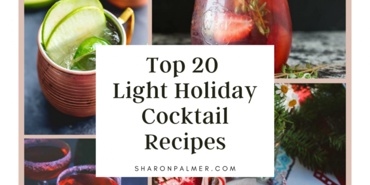 Die 20 besten Rezepte für leichte Feiertagscocktails