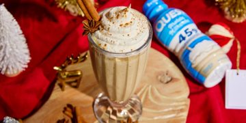 Quest Lebkuchen-Protein-Milchshake-Rezept