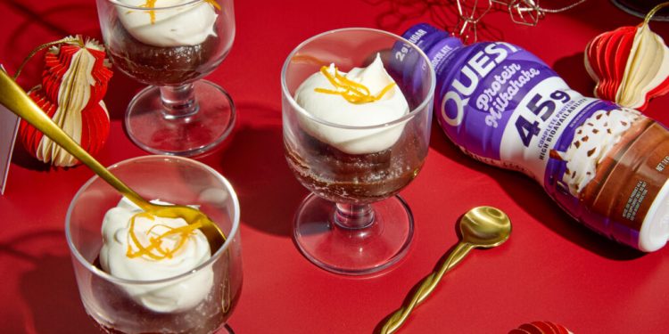 Quest Schokoladen-Orangen-Protein-Mousse