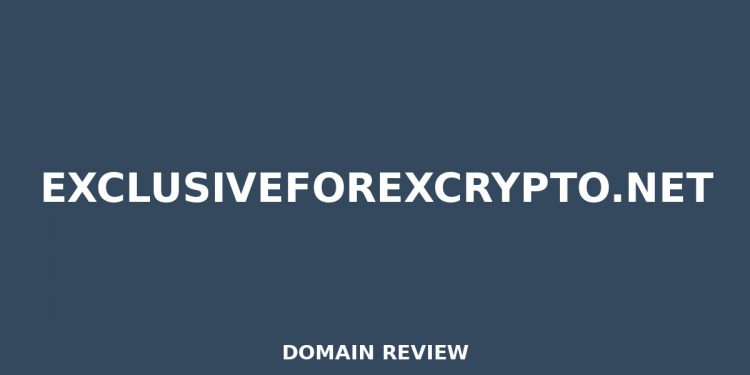 exclusiveforexcrypto.web 2025 Evaluate – Legitimitätsprüfung