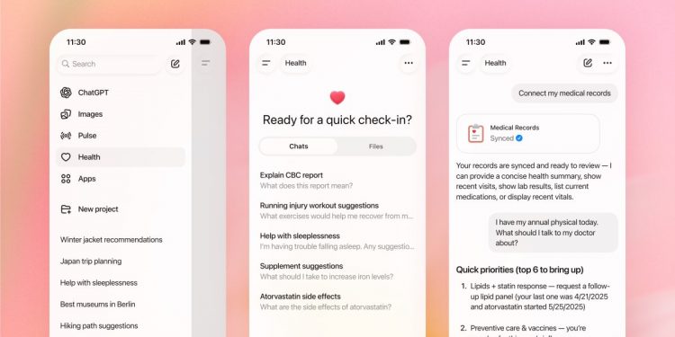 Ist es eine gute Idee, ChatGPT Well being Ihre Krankenakten zur Verfügung zu stellen?