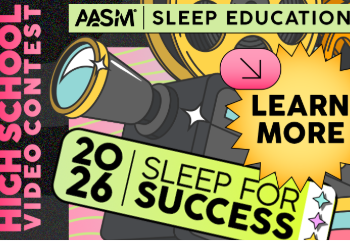 Nehmen Sie am AASM Excessive Faculty-Videowettbewerb 2026 teil