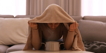 Verjüngender Kräuter-Gesichtsdampf