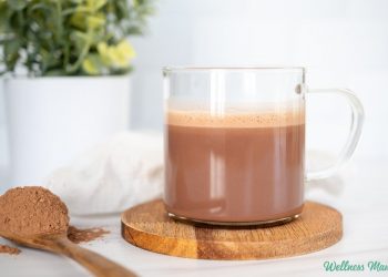 Hausgemachte gesunde heiße Schokolade