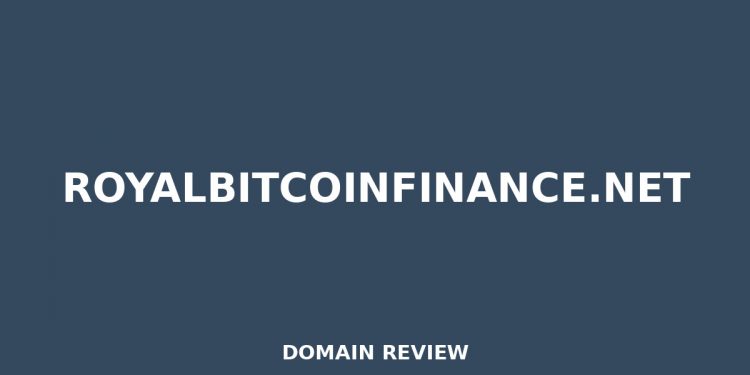 royalbitcoinfinance.web 2026 Overview – Legitimitätsprüfung