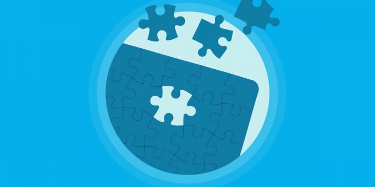 Gestresst? Versuchen Sie, ein Kinderpuzzle zusammenzustellen