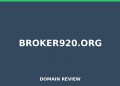 Broker920.org 2026 Evaluation – Legitimitätsprüfung