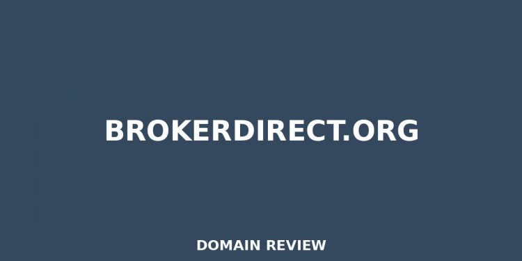Brokerdirect.org 2026 Evaluate – Legitimitätsprüfung