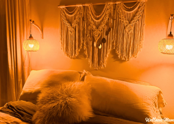 Die genaue Beleuchtung, die ich zu Hause verwende, um besser zu schlafen (Ratgeber für bernsteinfarbene Glühbirnen)