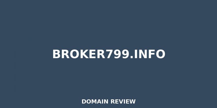 Broker799.data 2026 Evaluation – Legitimitätsprüfung