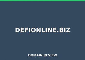 defionline.biz 2026 Evaluate – Legitimitätsprüfung