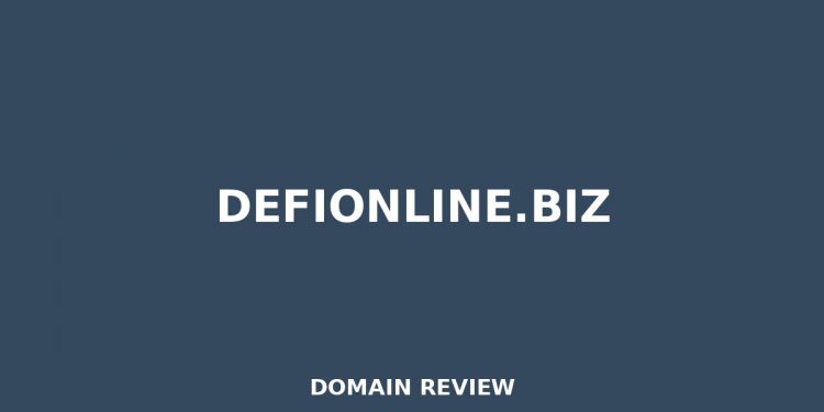 defionline.biz 2026 Evaluate – Legitimitätsprüfung
