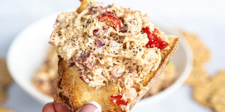 Italienisches Rezept für gehackten Hühnersalat