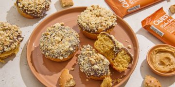 Quest Peanut Butter Frosted Cookie Donuts