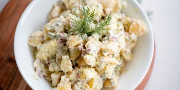Dillgurken-Kartoffelsalat