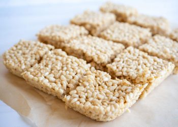 Rezept für Reis-Krispie-Leckereien (mit hausgemachtem Marshmallow)