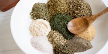 Hausgemachtes griechisches Gewürz